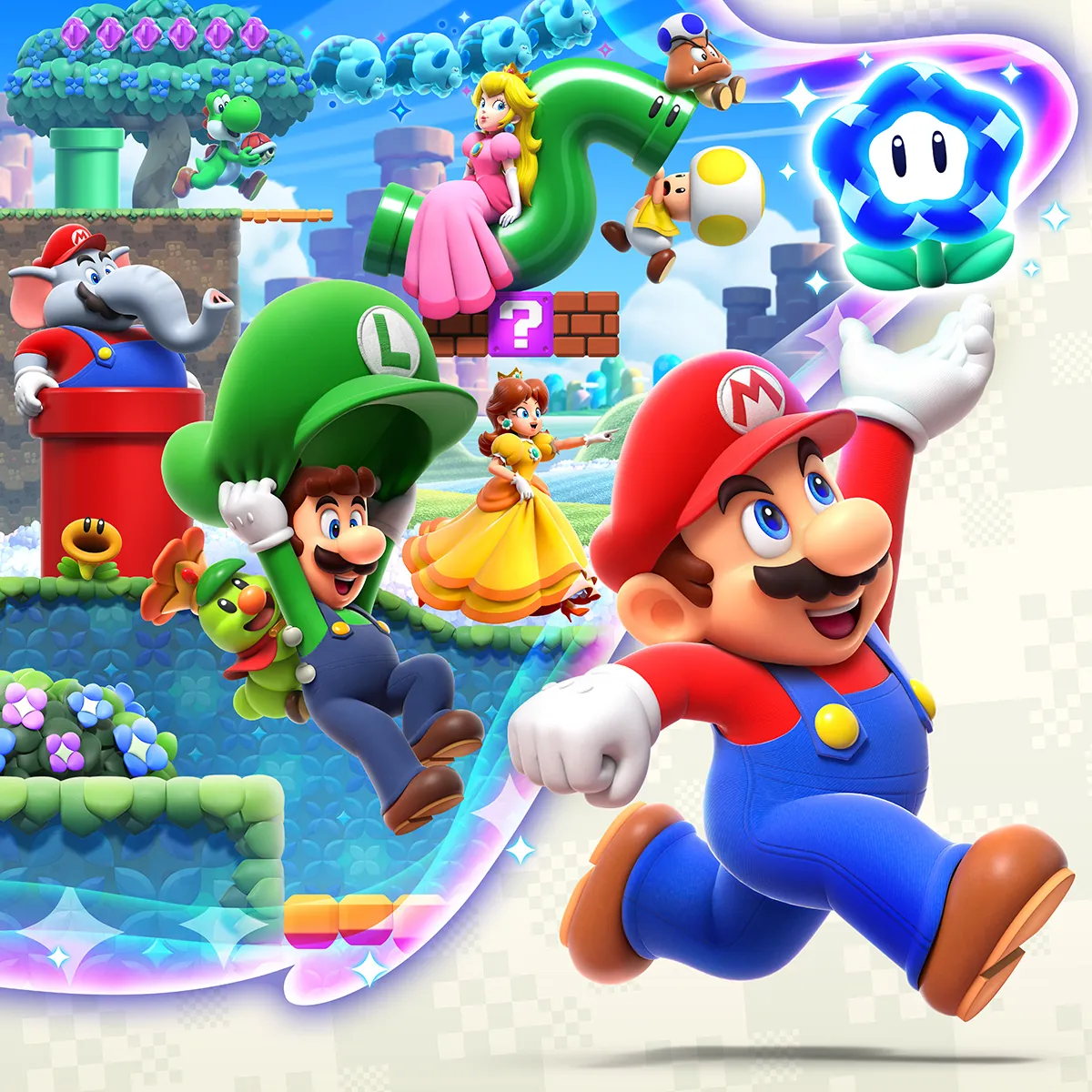 Super Mario Bros. Wonder Key Art